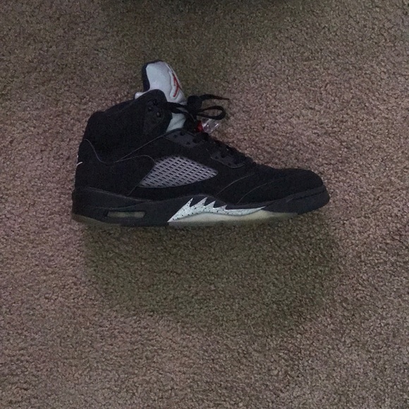 metallic 5s jordans